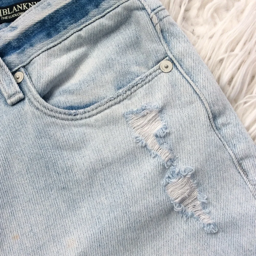 BlankNYC Ludlow Crop Girlfriend Jeans